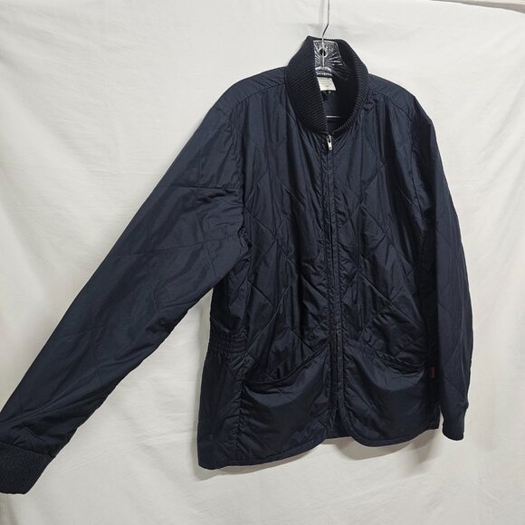 Patagonia Full Zip Front Pockets Men Quilted Jacket Size L Navy Blue - Picture 5 of 15